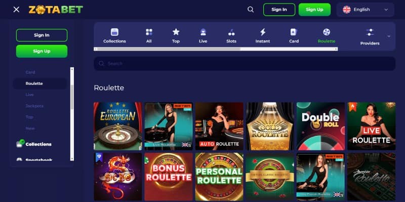 Zotabet Casino AU